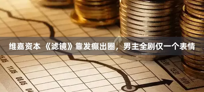 维嘉资本 《滤镜》靠发癫出圈，男主全剧仅一个表情