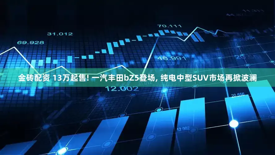 金砖配资 13万起售! 一汽丰田bZ5登场, 纯电中型SUV市场再掀波澜